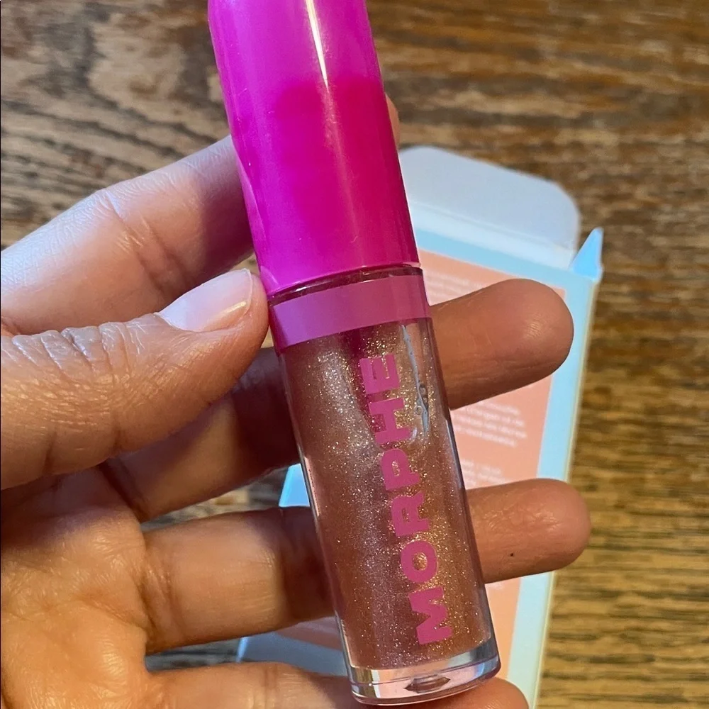 Morphe Lust Potion Lip Oil - Vibrant Pink and Rich Brown